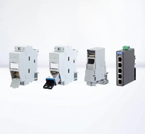 DIN rail housings