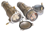 High current circular metal
