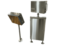 Hygienic Mounts for Enclosure