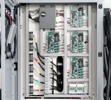 Inside of EV charger