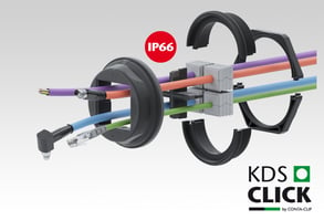 KDS-R Round cable entries