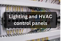 Lighting and HVAC control panels