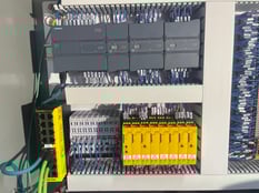 PLC relays, breaker example