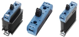 Celduc celpac 2G SUL DIN-rail solid state relays with integrated heatsink