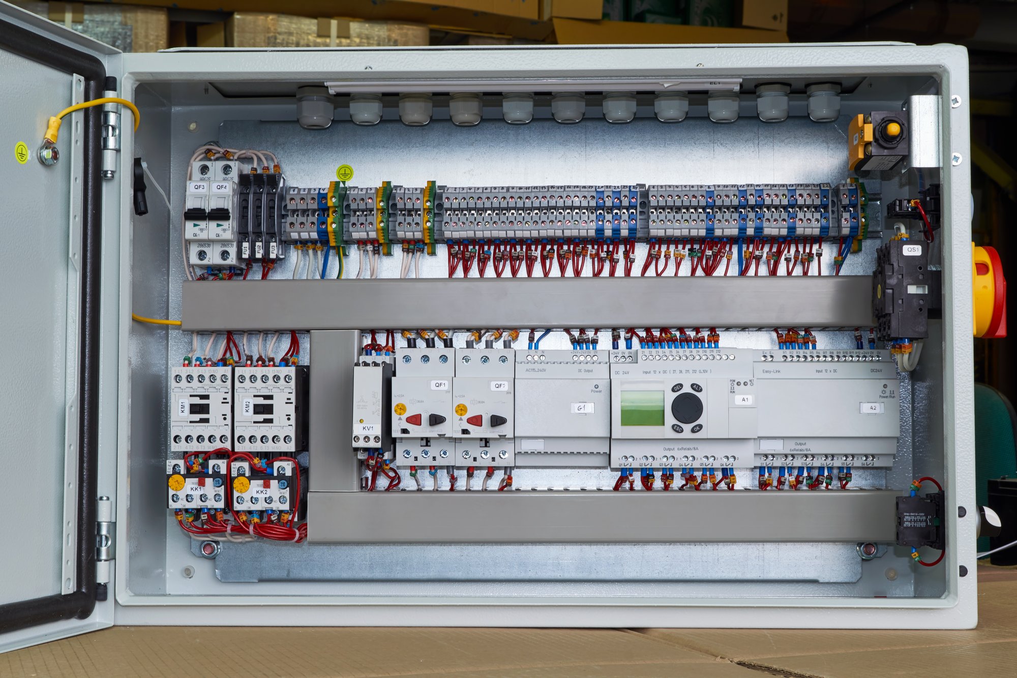 Small Pump panel and controls for Fuel Cell
