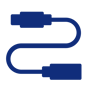 Wires by iconSvg.co Blue