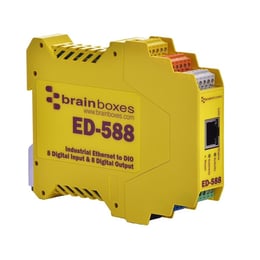 Brainboxes Ethernet remote I/O module