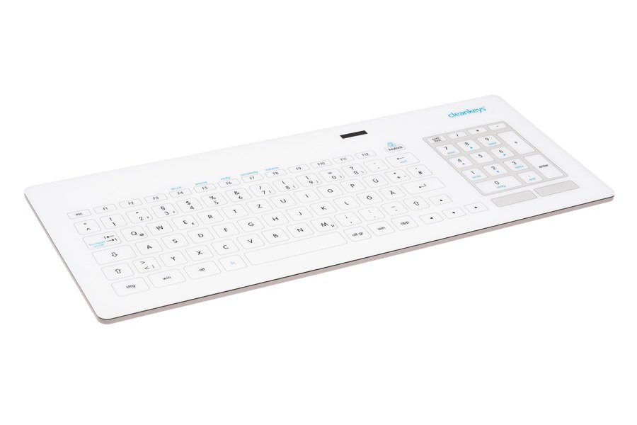 GETT Cleankeys CK6 glass keyboard