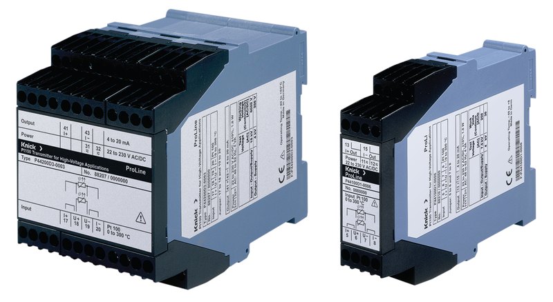 Knick P44000 temperature transmitter with high insulation
