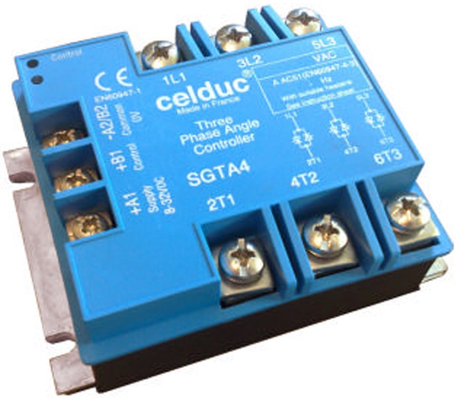 Celduc three-phase solid state relay