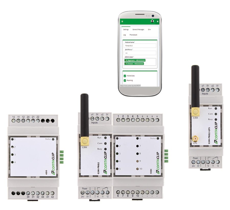 Conta-Clip GSM-PRO2 remote monitoring modules