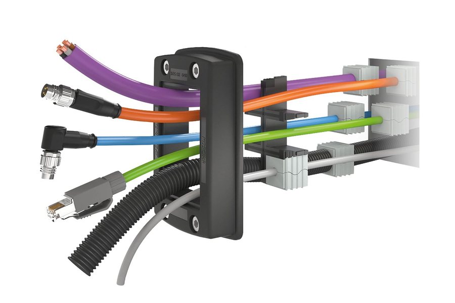 Conta-Clip KDS split cable entry with pre-terminated cables