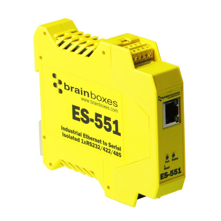 Brainboxes Ethernet to serial device server