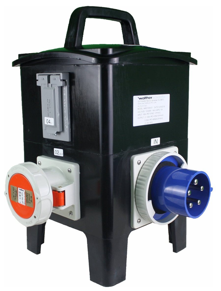 Walther power distribution assemblies