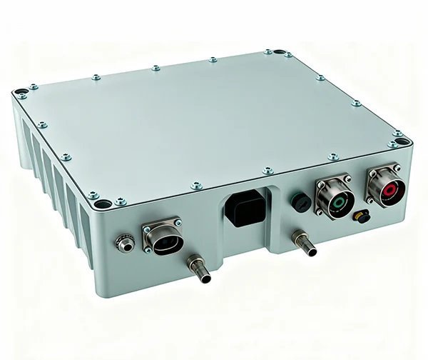 Premium sealed high-voltage DC/DC converter with circular connectors